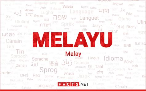 Malay language .
